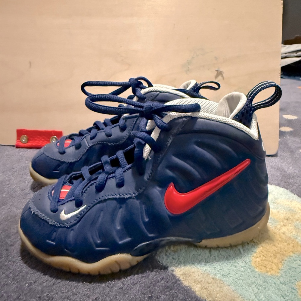 2020 Nike Little Posite Pro GS 'USA' Size 11